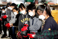 상주 내서중학교, 어려운 이웃돕기 사랑의 연탄배달 봉사