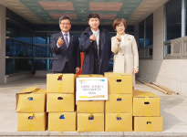 칠곡 동명면 청원목장 대표, 사회복지시설에 사골 전달