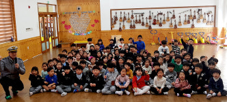 대구달성경찰서, 숲속 유치원 방문  교통안전 교육