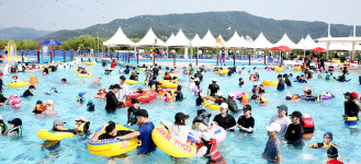 칠곡보 야외 물놀이장 13일 개장합니다