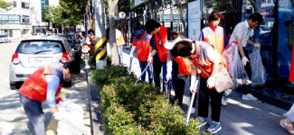 포항 대이동행정복지센터, 태풍 피해 환경정비 활동