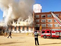 안동 초등학교 큰 불… 수업하던 학생들 혼비백산