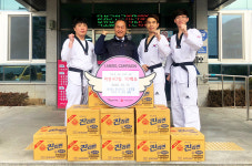 달성군 행복한i 화남태권도 스포츠짐, 이웃돕기 활동