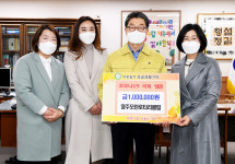영주모란로타리클럽, 성금 기탁