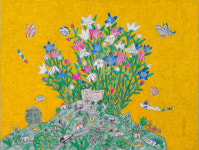 한국화가 이왈종展  중도