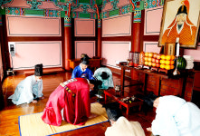 충의공 정기룡 장군 탄신제458주년 기념문화제 개최초원관에 강영석 상주시장