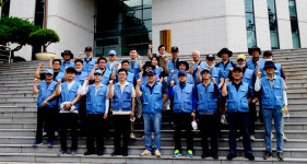 포항산업과학연구원, 학도의용군 전승기념관 정화 활동