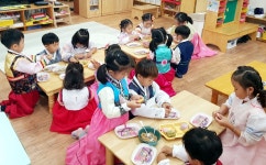 울릉남양초유치원, 추석맞이 민속놀이 체험