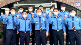 정태경 동해해경서장 울릉도방문…중국어선 피항, 여객선 항로 등 해상치안 현장 점검