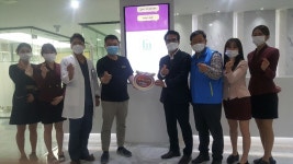 포항시 죽도동행정복지센터, 기부천사 제25호점 현판