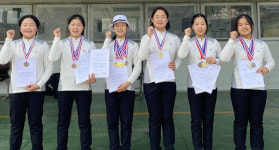 양궁 명문 예천여중, 교내대회 열어 실력 검증