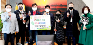 안정훈의 사랑의 봉사단, 대구 북구에 마스크 전달