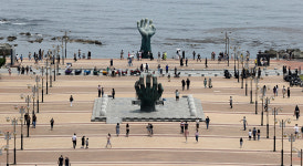 호미곶 해맞이 광장 여유로운 한 때