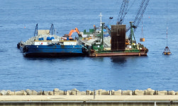 울릉도 사동 해상 죽도보다 두 배 큰 섬…울릉공항 건설 순조롭게 진행