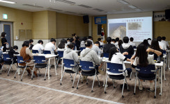 울릉고등학교 진로소개 프로그램참가…울릉도 독도의용수비대기념관에서
