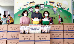 대백마트 영주점, 독거 어르신·장애인 가구에 보양식 지원