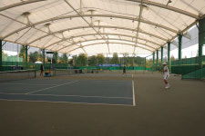 상주 오픈테니스 개막전국 55개팀 300명 열전