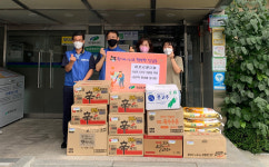 대구역 한아름봉사회, 지역 이웃에 생활용품 나눔