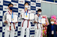 영천중 신민철 선수, 전국 태권도대회 금메달