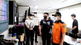 안동소방서, 전통시장 장보기·소방시설 안전점검 실시