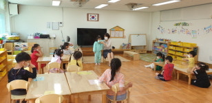 예천초등학교 병설유치원, 원생 대상 소방대피훈련 실시