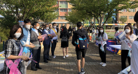 포항교육지원청 Wee센터, 등굣길 굿모닝 캠페인 실시