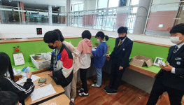 울릉도 중학생들의 아름다운 선행…성금 모금 캠페인 통해 수익금 기부