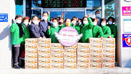 대구 구지면 새마을협의회·부녀회, 200만원 상당 라면 기부