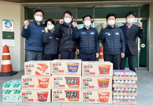 농협청송군지부, 청송군보건의료진에 위문품