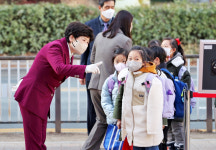 강은희 대구시교육감, 신학기 학생 맞이·방역상황 점검