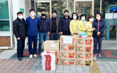 영양군축구협회, 방역 최일선 보건소 격려 방문