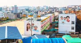 신세동 벽화마을, 감성충전 여행지로