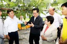 정황근 장관, 상주서 귀농·귀촌 소통 행보