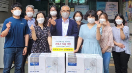 대구 달서구 이곡2동 정나눔 공무원봉사단, 선풍기 전달