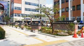 수성경찰서 앞 녹지공간 정비 마쳐