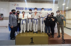 청도군장애인복지관 강윤재, 2022년 전국 한마음 태권도대회 1위