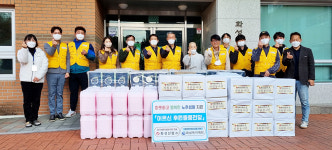 화성산업 화성자원봉사단, 양로원에 위문품· 봉사활동