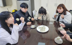 울릉도 특별한 참살이 만두 개발…부지갱이 만두 시제품 개발