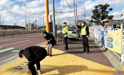 포항남부서, 초등학교 28곳 대상어린이보호구역 교통시설 점검