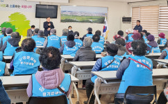포항 연일읍, 노인일자리사업 혹서기 대비 안전교육