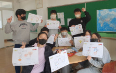 포항 기계중학교기북분교장 공감 어울림 데이 학생 호응