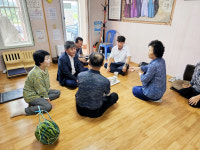 포항 동해면, 초복 맞아 지역 내 경로당 방문