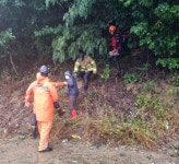 청도소방서,  매전면 금곡리 고립자 구조