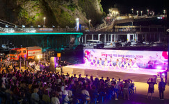 울릉도서 독도 태권도 퍼포먼스…광복 제78주년 경축기념