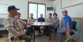 니피폴리머 대표, 군위 고향마을 경로당에 에어컨 기증