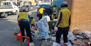 대구 태전1동 밝은 마을만들기 운동본부 마을대청소