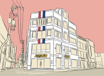 고소한 빵 냄새가 마음을 달래주는 거리