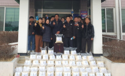 상주 사벌국면, 저소득층에 쌀 500kg 전달