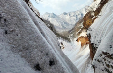 3월에 오른 울릉도 설(雪)산, 알프스 못잖았다…