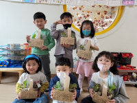 대구 황금유치원, 식목일 맞아 도시 농업 체험